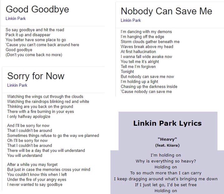 TaufiqqNadzri's tweet photo. Song frm the album released a month ago #RIPChesterBennigton https://t.co/QhX8zbTQW2