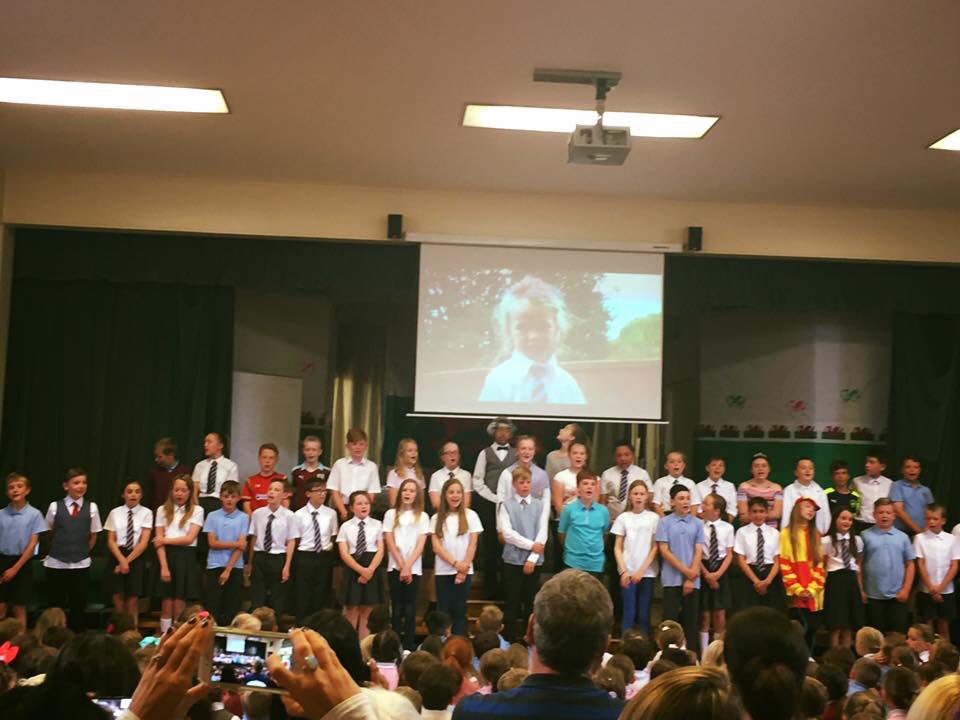 SashaKenney's tweet photo. Well done @Year6AllSaints! What a wonderful bunch. Thank you Mr. Holmes for all your hard work - it evidently paid off 😉#leaversassembly https://t.co/Tmw97rrb6W
