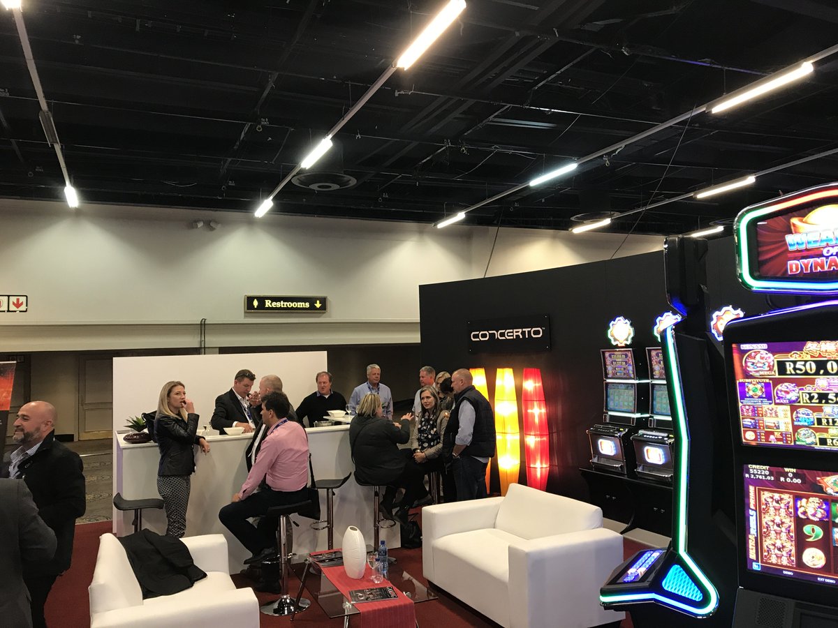 SigGamingSA's tweet photo. Signature @SigGamingSA  receives "Best Exhibition stand at the Gambling Indaba 2017" award. Thanks for visiting our stand. @KonamiGamingInc https://t.co/rPNvD66x61