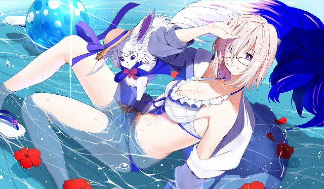 C92新作情報8 Fate/Grand Orderより、「水着マシュ」のプレイマットになります。イラストは東西様()になります! 