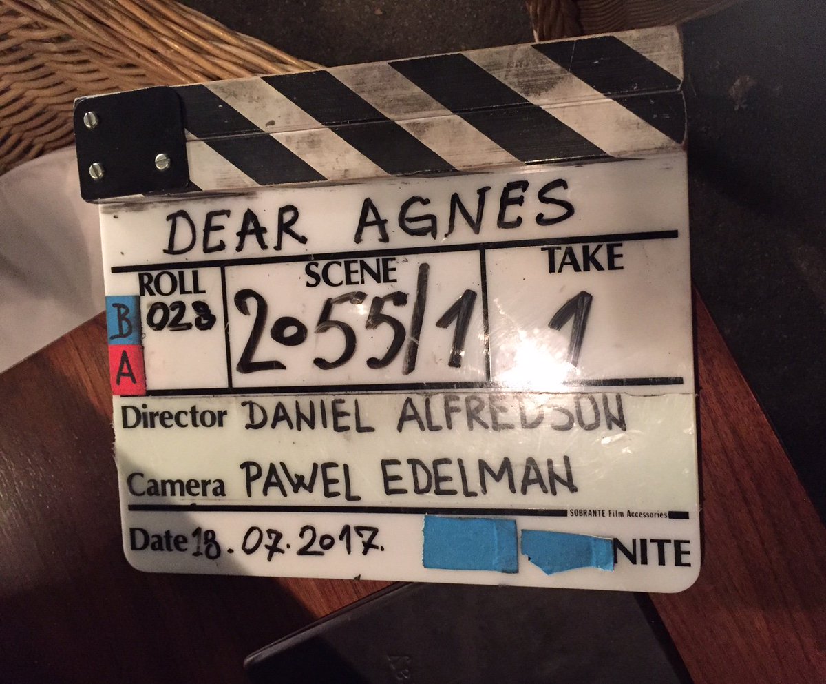 ShepherdMgmt's tweet photo. Filming is underway on the second feature film in Håkan Nesser's #Intrigo trilogy w/ Tor Clark #DearAgnes https://t.co/iGDNUETEzf