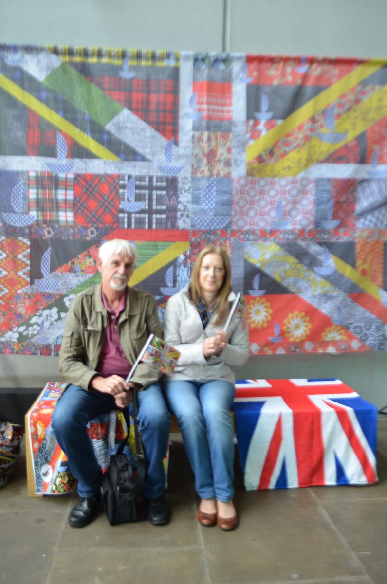 brighton_seas's tweet photo. the #NewUnionFlag North tour @GalleryOldham @CounterArts. I wasn't sure what to expect to in Oldham &amp; was surprised https://t.co/DPMINv8BHS https://t.co/tRkG6pLQ0y