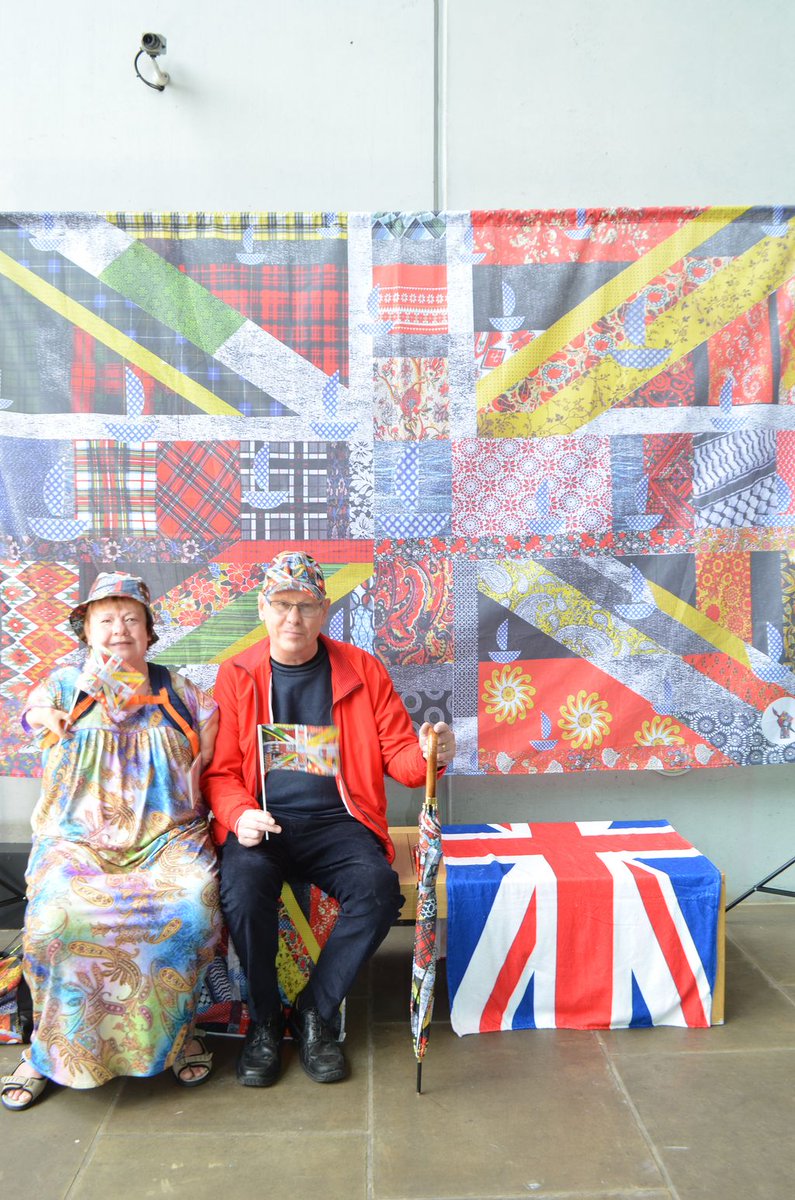 brighton_seas's tweet photo. the #NewUnionFlag North tour @GalleryOldham @CounterArts. I wasn't sure what to expect to in Oldham &amp; was surprised https://t.co/DPMINv8BHS https://t.co/tRkG6pLQ0y