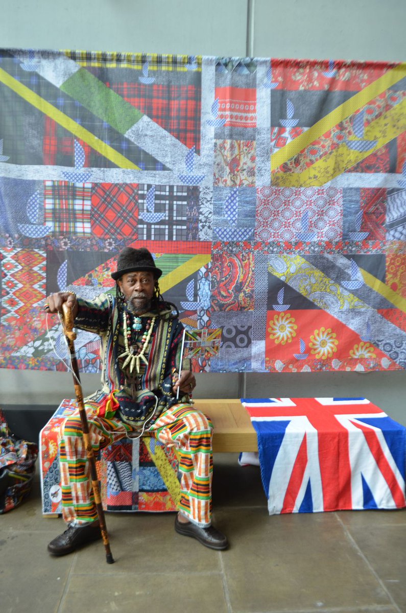 brighton_seas's tweet photo. the #NewUnionFlag North tour @GalleryOldham @CounterArts. I wasn't sure what to expect to in Oldham &amp; was surprised https://t.co/DPMINv8BHS https://t.co/tRkG6pLQ0y