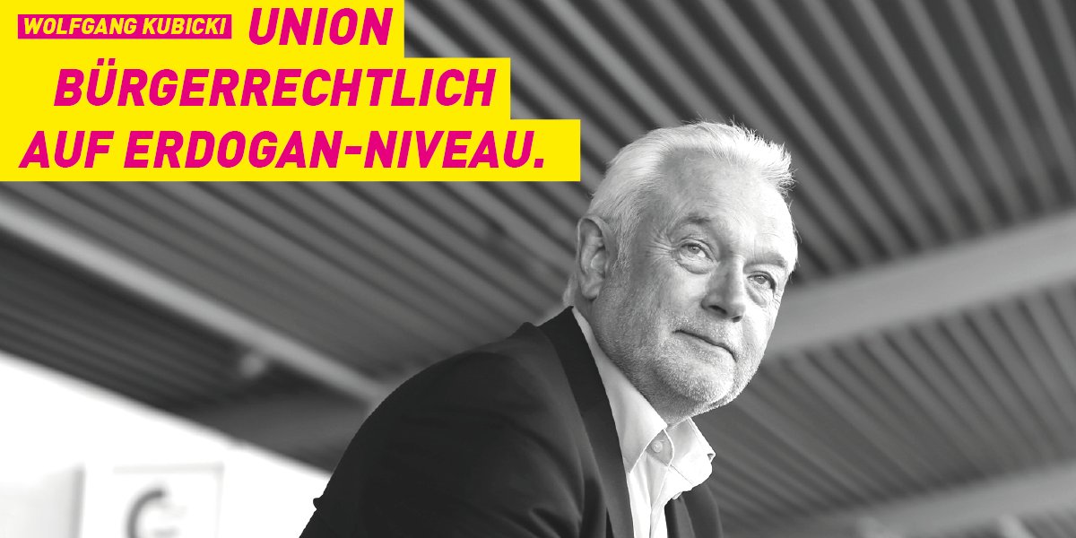 fdp's tweet photo. #Union schafft gesetzliche Grundlage dafür, dass Menschen ohne Urteil jahrelang im Gefängnis sitzen, so #Kubicki. https://t.co/9FoOG10RA9 https://t.co/8vl9CyGoQL