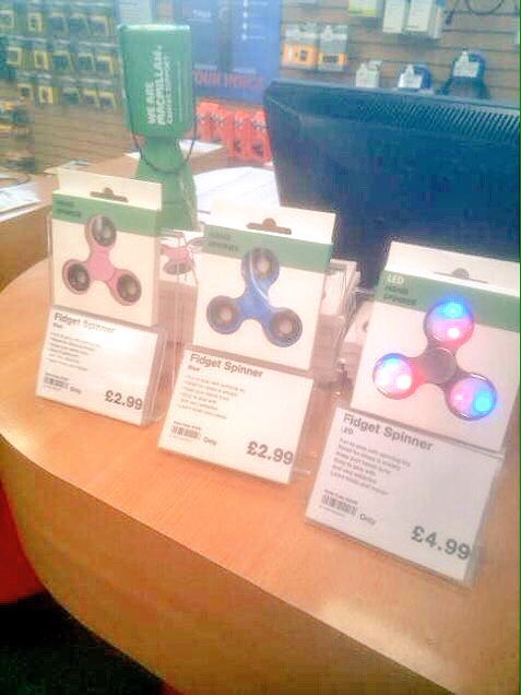 Maplin_EdgeLane's tweet photo. Can't stop fidgeting? We have the solution! https://t.co/5XrKsdd7LJ