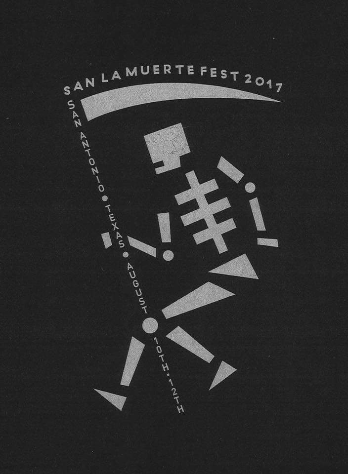 We're playing at #sanlamuertefest next month in #sanantonio #postpunk