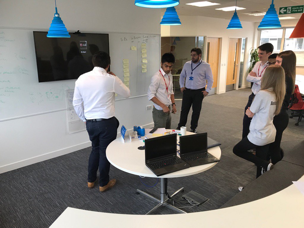 stuart_coombs's tweet photo. Great work experience week with @radyrcs at our #WDC, thanks for being so engaged. @CapgeminiUKppl @AnwenGovier https://t.co/Ip5Wkp7UMe