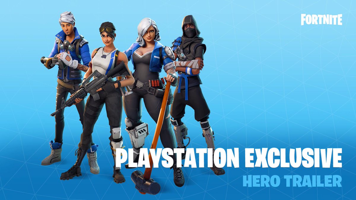 PlayStationEU's tweet image. Don’t take shelter. Make it. Fortnite is here, with PS4-exclusive heroes. A few tips to get started: play.st/2uhUy1W