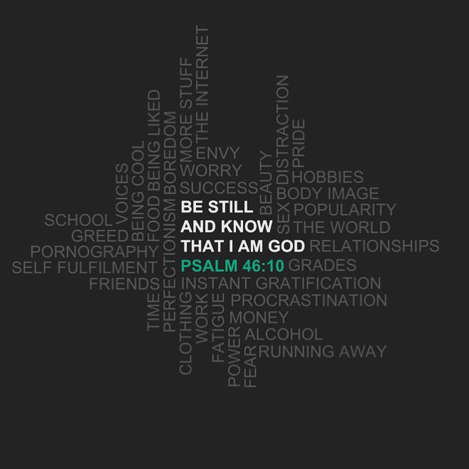cbcstudentz's tweet photo. Have you stopped and listened to God today? #psalm46v10 #morningdevo #ownit https://t.co/OuNhm8kFtU