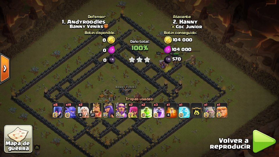 A 1 de una PW con broche de oro de nuesta @hanny_clash ❤❤❤ Junior 💪💪💪