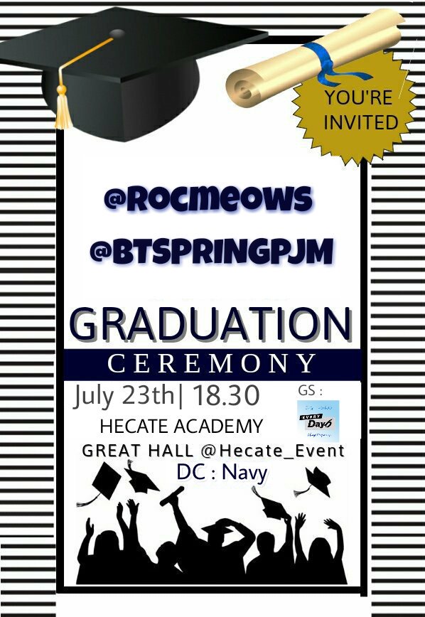 Hecate_Event's tweet photo. [ Invitation to all student &amp; teacher ]

23 July 2017 
18.30 — Selesai
GS: @Day6kilogram_rp 
Dresscode tetap menggunakan Logo Hecate https://t.co/ahddy3OW1Z