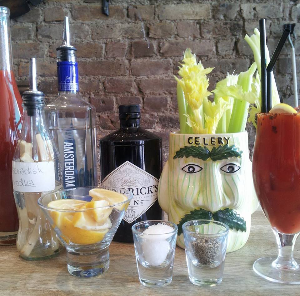 Getting Ready for a brunch bloody Mary @ <a href="/22_NorthStreet/">22 North Street</a> 
#brunch #loveclapham #bloodymary #breakfast #clapham