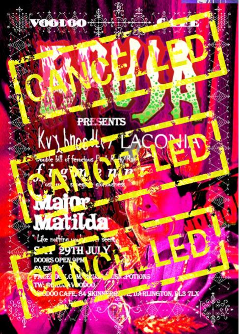 Sadly our gig on Sat 29th July at <a href="/voodoocafeuk/">Vesuvio Wines and Angels Cut</a> has had to be cancelled. Sorry for any annoyance caused. C U 12/08.