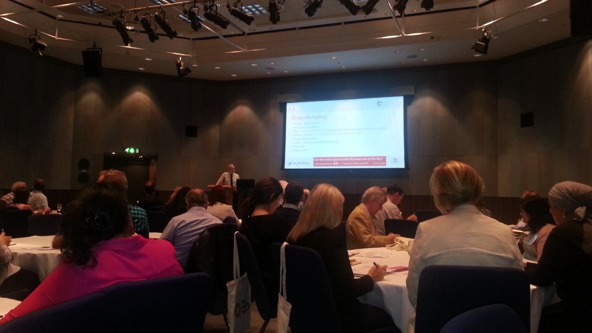 SimonRDodds's tweet photo. Starting the Q-Community event at Birmingham ICC. #QWmids. Good to re-connect with so many fellow improvement practitioners. #4NChart https://t.co/KVTukpIk3i