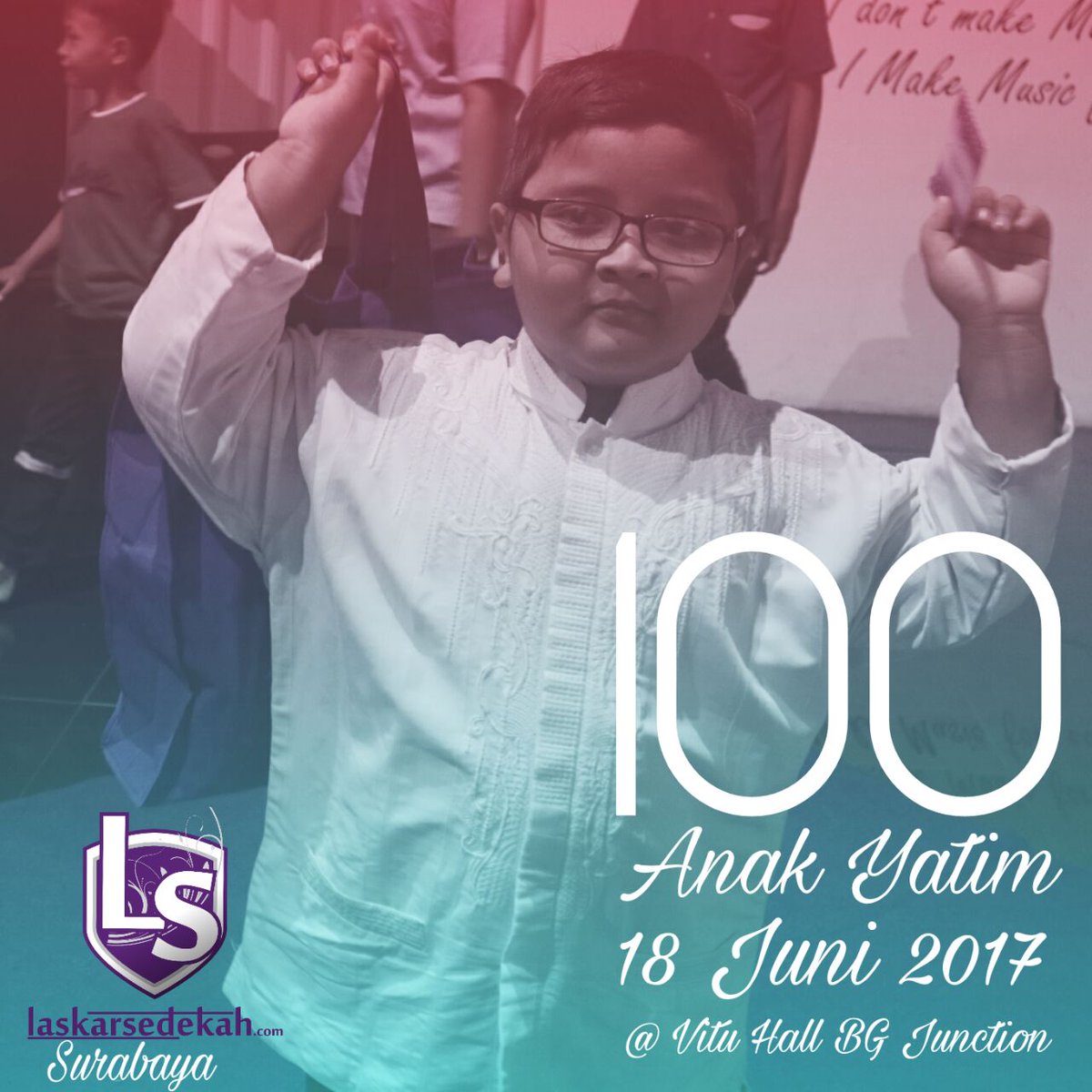 LSSurabaya's tweet photo. LS Surabaya tlh menyalurkan paket utk 100 ank yatim tak mampu, jazakumullah khairan katsir pd para donatur πππ#LSAction #Ramadhan #latepost https://t.co/HWOt9lCzOx