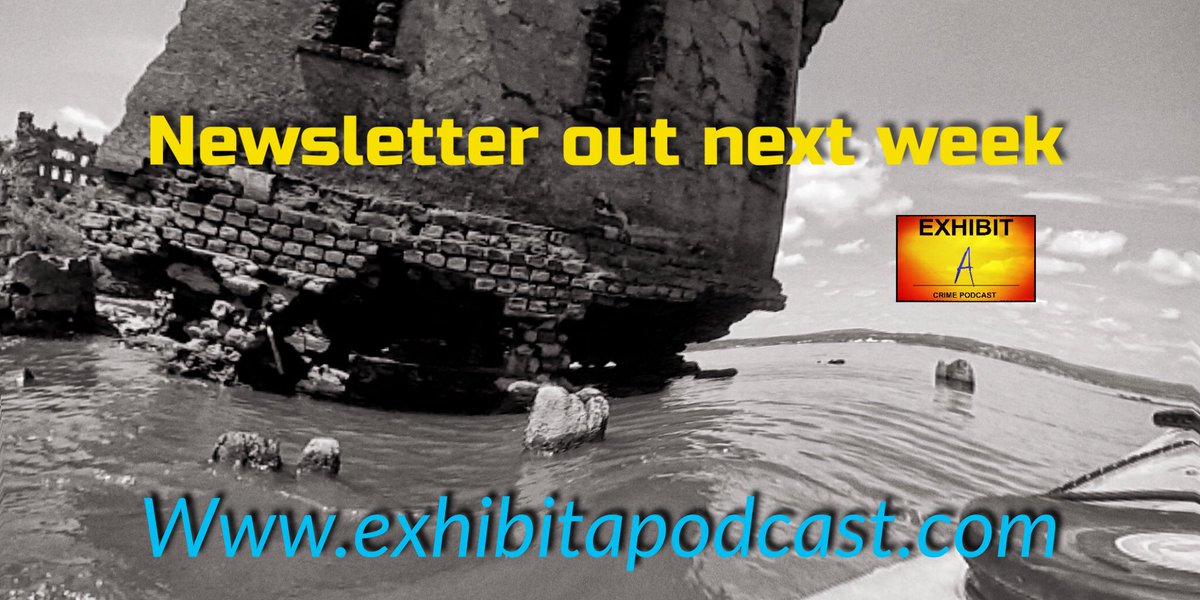 ExhibitAPodcast's tweet photo. Our #newsletter subscribers will find out how to follow our murder trial live coverage in August https://t.co/9PKKOyntNO