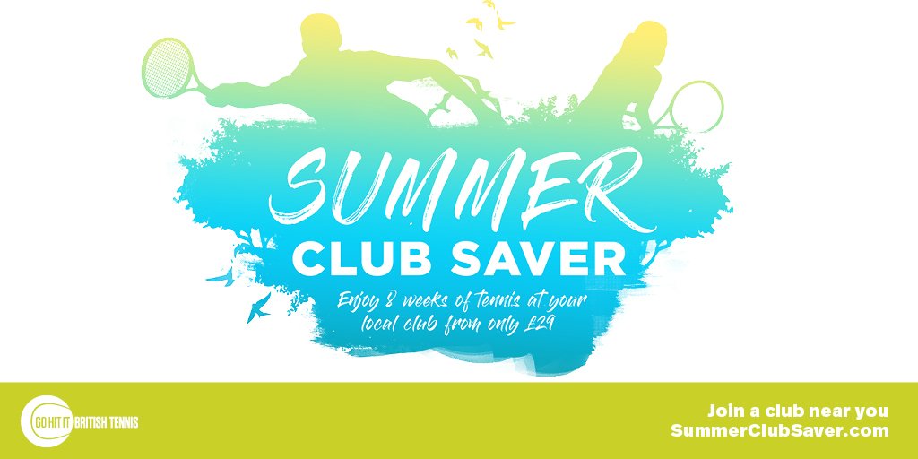 BhamSchoolGames's tweet photo. Get on court this summer by signing up to an 8 week Summer Club Saver membership from £29 (https://t.co/8NTS3ZVRkN) #GoHitIt https://t.co/uioquYrn9v