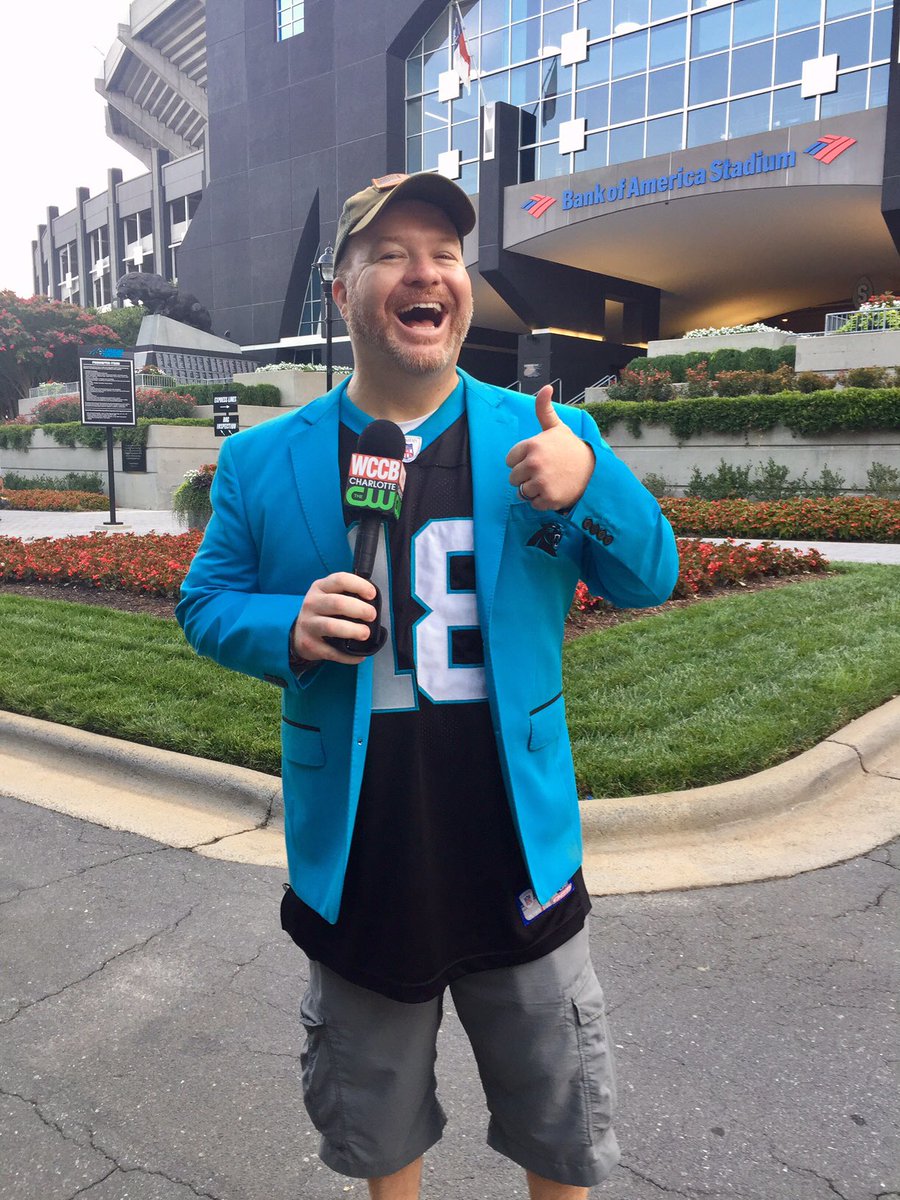 WilsonsWorld's tweet photo. I've got the #SpiritJacket!!! #WoffordIsComing @Panthers @PanthersCR https://t.co/gEz26wsCqZ