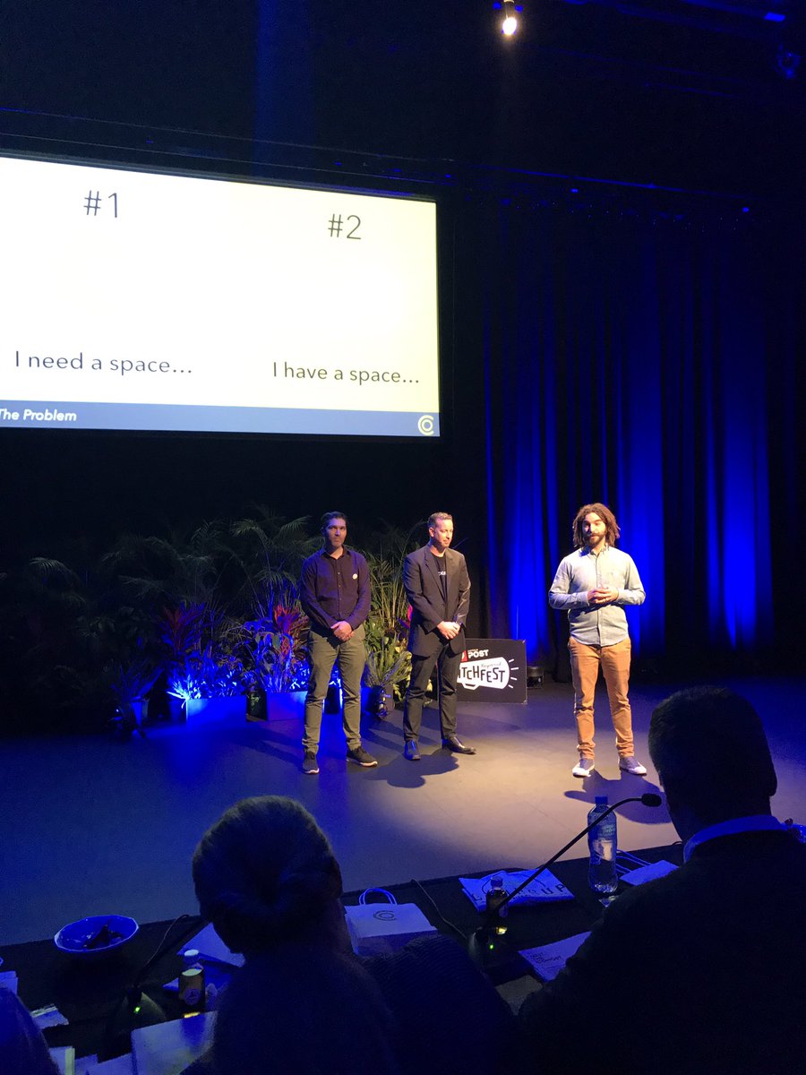 StefaniAdams5's tweet photo. 'Air BnB of space' SpacetoCo - clever regional solution to space issues - WA finalists #APregionalpitchfest https://t.co/4xFW4IBCPq