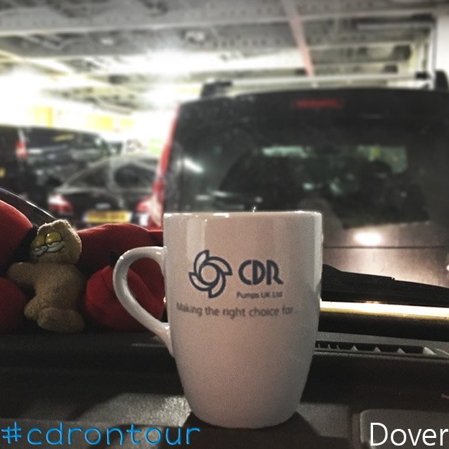 cdrpumps's tweet photo. This week the CDR Mug has made it onto a ferry, 160 miles away from our warehouse https://t.co/ia3banQv8w #cdrontour #competition #mug https://t.co/ixswUAYTpM