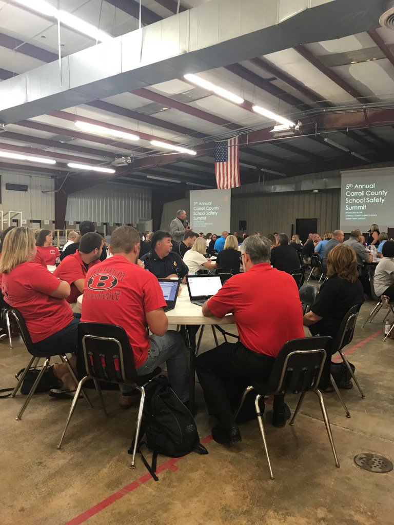 MZElementary's tweet photo. Carroll County Schools Annual Safety Summit #24strong https://t.co/7yqa1r2r8S