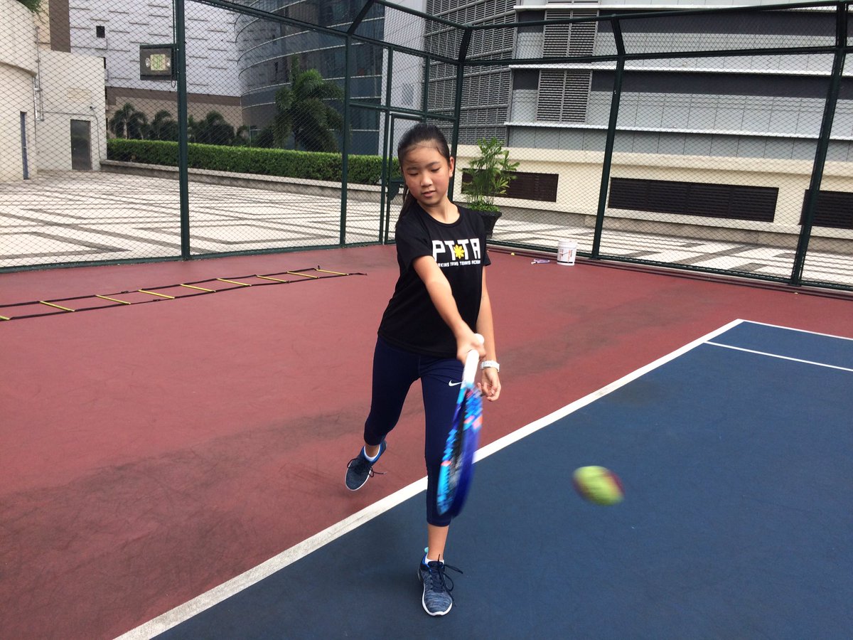 ThePTTA's tweet photo. Philippine Tennis Forehand @ThePTTA #philippine #tennis  #academy #lessons #ortigas #manila #training https://t.co/lvsPAPEkjq