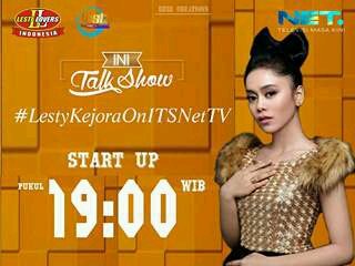 Sambil nungguin acara mulai ngerumpi dlu d sini...smoga acaranya lancar n seru ya de..
#LestyKejoraOnITSNetTV
