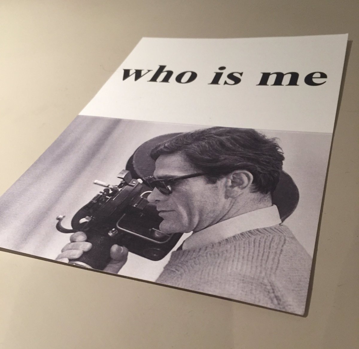 MireiaMacia's tweet photo. A #WhoIsMePasolini la mirada d Gonzalo Cunill et fa sentir que Pasolini et parla com a espectador únic.I és fantàstic. #postfunció #Grec2017 https://t.co/OZLnXHljmN