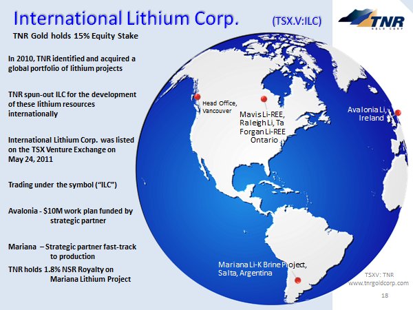 ILCtsxv's tweet photo. TNR is a major shareholder of International #Lithium  $ILC.v - a #green #energy #metals company https://t.co/KP9eiE5yzm #Mining https://t.co/Oj6GhYC3Kw