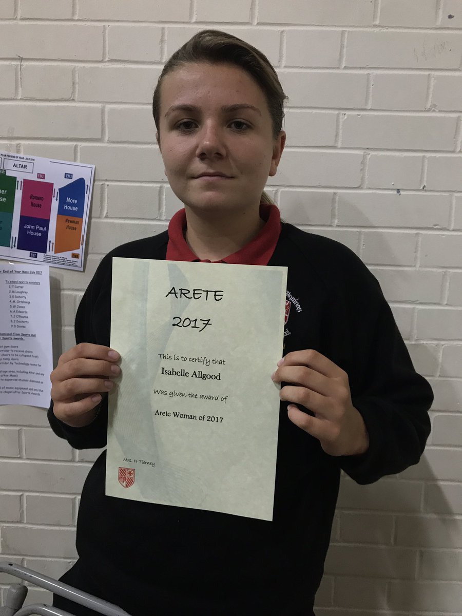STACSNewman's tweet photo. Well done Izzy! https://t.co/LlDZda8yFW