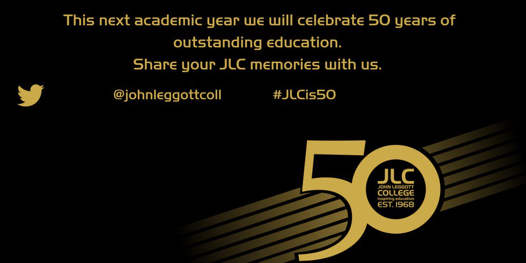 John Leggott College (@johnleggottcoll) on Twitter photo We look forward to reading your stories, share them with us using #JLCis50 or email jomarwood@leggott.ac.uk We look forward to reading your stories, share them with us using #JLCis50 or email jomarwood@leggott.ac.uk