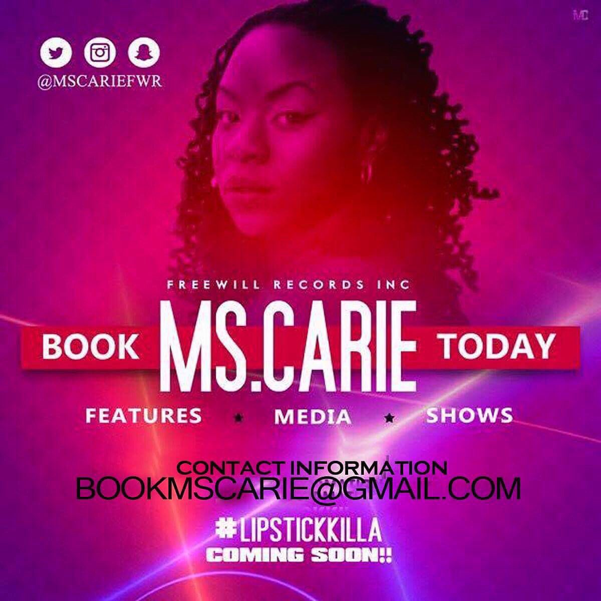 MsCarieDMD's tweet photo. https://t.co/ZyjrX8xwc4 #Listen today . #InstaGram @MsCarieFWR https://t.co/BFylNAJgni