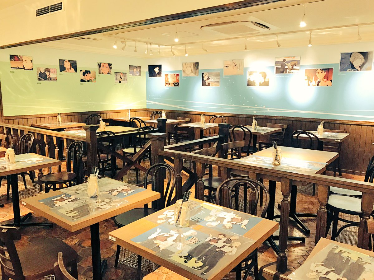 Omotesando Box Yuri On Ice Cafe 本日にて ユーリカフェ営業終了となりました 開催期間延長となったのもみなさまのユーリ愛のおかげです たくさんのお客様のご来店本当にありがとうございました ユーリオンアイス ユーリオンアイスカフェ