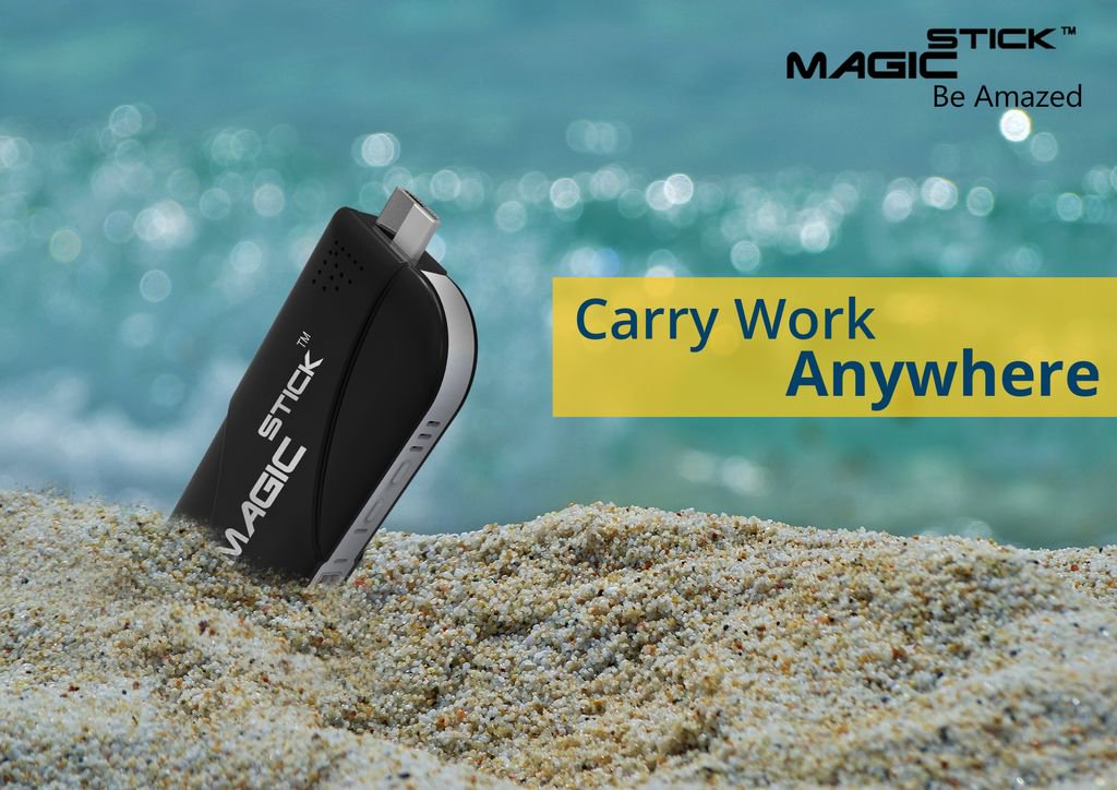 MagicstickPCTV's tweet photo. #magicstickone #MagicStick is rightly sized for slipping it in your pocket and handbag to carry it anywhere and everywhere. https://t.co/bCviEDjuYI
