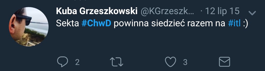 sapryczek's tweet photo. @MarekBojczenko Jest nawet sekta #chwd ;) cc @KGrzeszkowski https://t.co/T6CuOI16uE