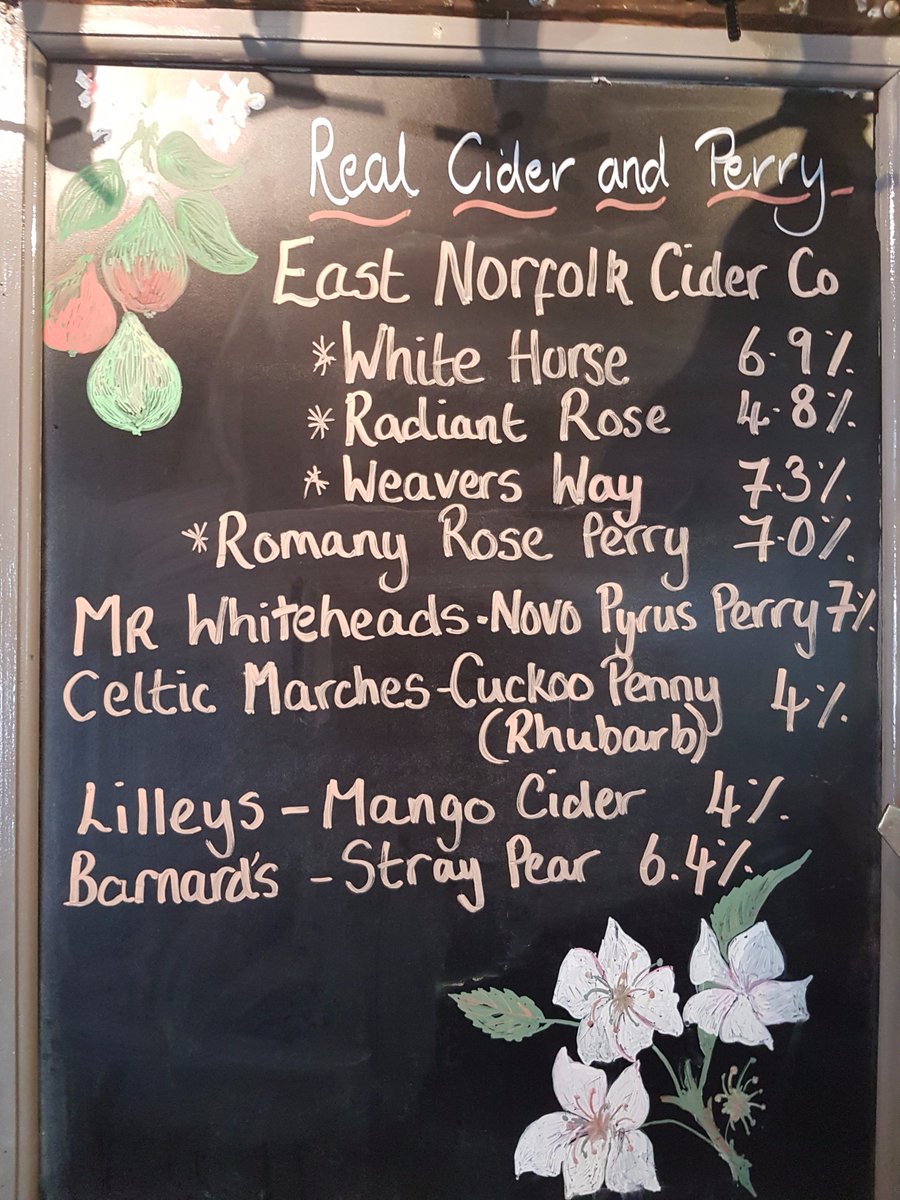 WhiteHorseUpton's tweet photo. If you missed it at the Beer festival Lilley's mango cider is back! 🍹🥃😍 @WhiteHorseUpton https://t.co/nbSdCSphZK