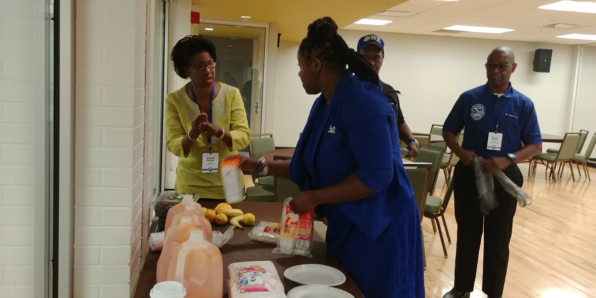 NSBCFdn1950's tweet photo. @pbs_1914 Day 3 starting off with an interactive workshop on Childhood Obesity, Bro. Steve Owens, MD #SBCDETROIT17 #IAMBK https://t.co/smy5IwuSnc