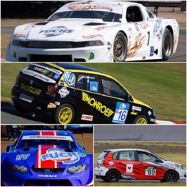 FuchslubesSA's tweet photo. Exciting Racing Weekend Ahead for #FUCHSLubricants Sponsored Teams #MonroeRacingRSA @lyleramsay, #AMRacing and #WilfordRacing @Terrywilford https://t.co/weqKteZJCs