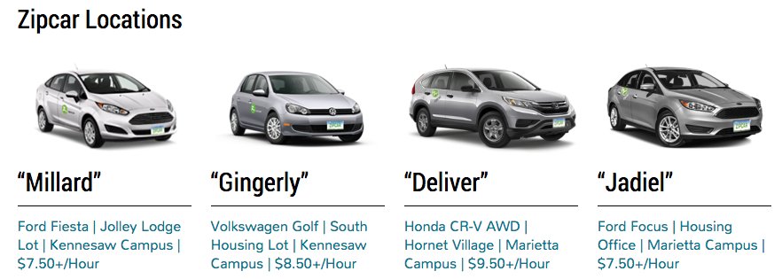 Have plans this weekend? With 2 cars on each campus, take <a href="/ZipCar/">Zipcar</a>. Get details at ow.ly/PjXP30dvTVb #OwlParking