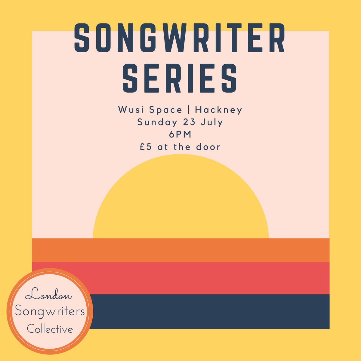 WusiSpace's tweet photo. This Sunday! Singer Songwriter Series is back for another show. 6pm at Wusi! #SundayFunday #chill #music #hackney https://t.co/OeU2EDFMZf