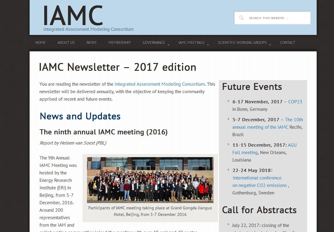 marieyesse's tweet photo. ICYMI: the #IAMC newsletter for 2017 is online. Read all about #IAMC2016 #IAMC2017 #SSPs #SR15 and more here: https://t.co/Xs3odljp3o https://t.co/uu8tgPcC3Q