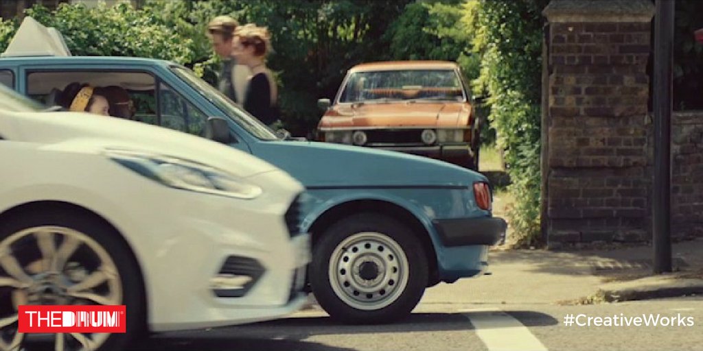 TheDrum's tweet photo. Ford gets nostalgic as it enlists Keeley Hawes to chart evolution of the Fiesta https://t.co/GhAFe8eCSv #AdoftheDay https://t.co/pa9qhK7vb4