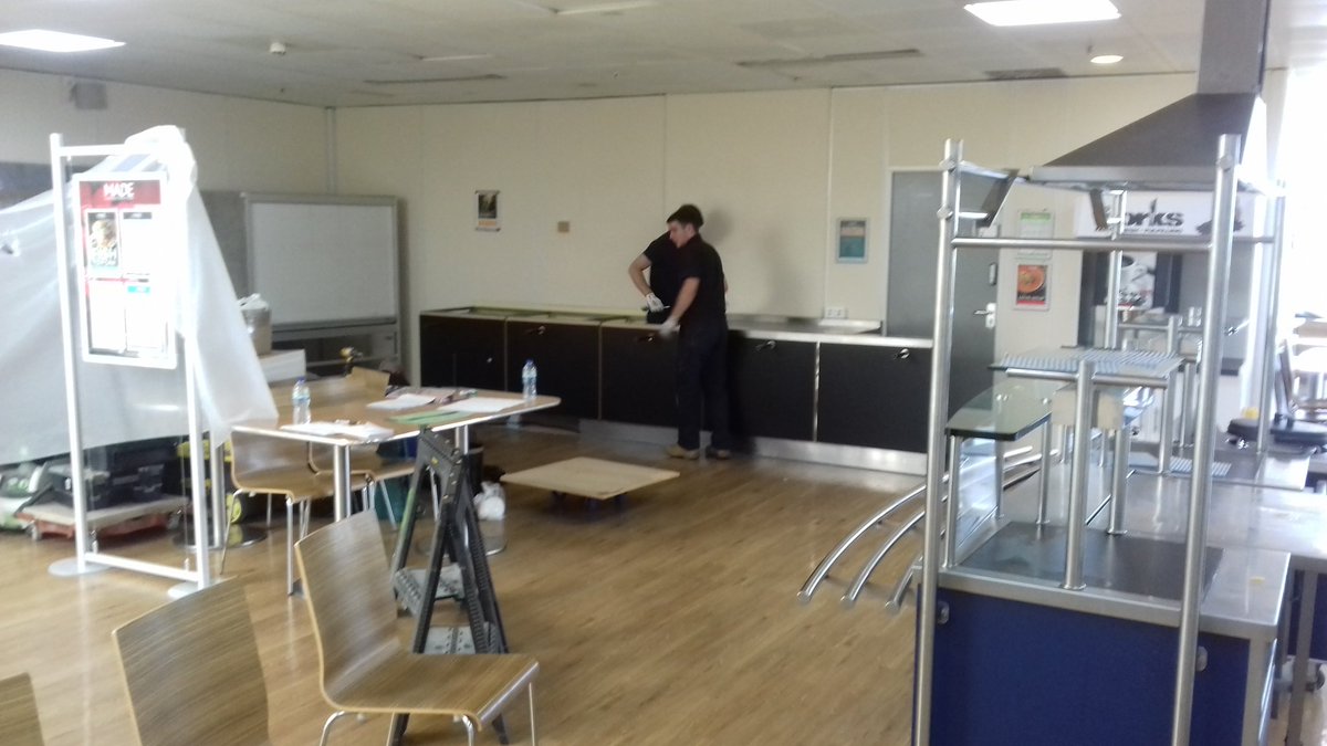 Refit finally underway! #winning ISS Eurotunnel PTB