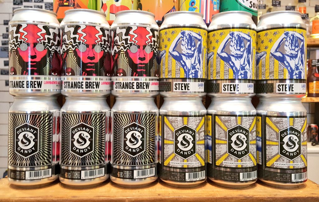 DialsWine's tweet photo. New cans from new London brewery @DeviantandDandy are here 🍻 #beer #craftbeer https://t.co/VCSrxC2Cit