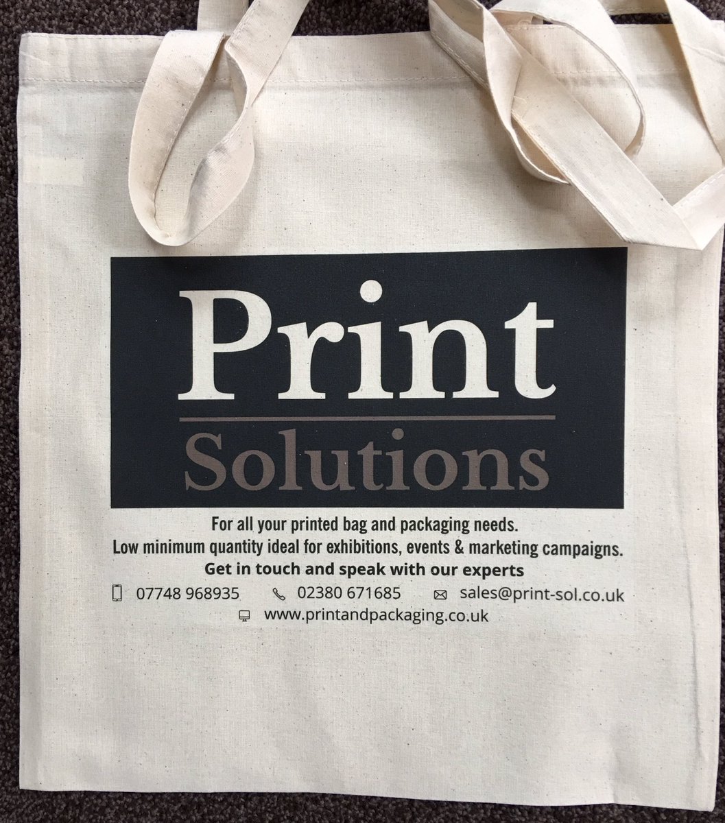 _Print_Solution's tweet image. Digitally printed bags turned around in super quick times! Oh and the most important thing, great service and competitive prices 👌