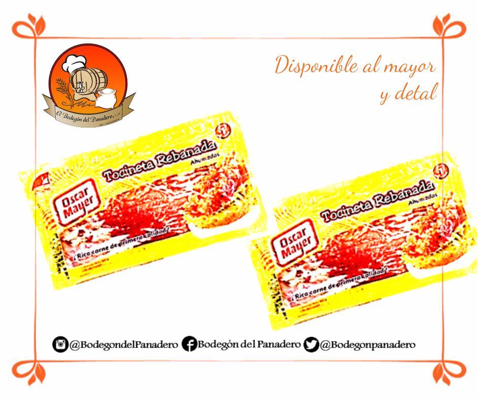 Bodegonpanadero's tweet photo. Busca la tocineta #OscarMayer lista para preparar en nuestro bodegón ubicado en #SanFelix #Pzo #Charcutería #Jugos #Refrescos #Chucheria https://t.co/ruOJ6QnMhP