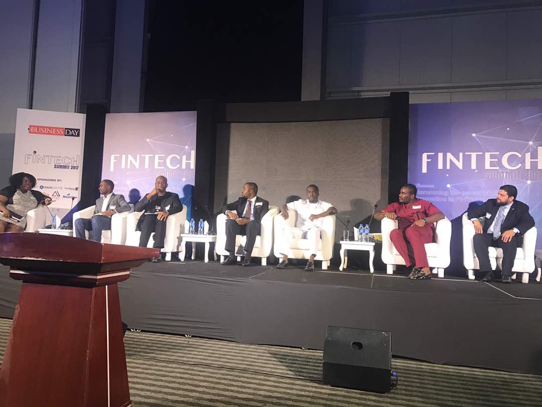 Mainoneservice's tweet photo. Today our #DataCenter Product Manager, Vremudia Oghene-Ruemu participated in a panel session @BusinessDayNg Fintech Summit #BDFintech2017 https://t.co/43w6d1myvi