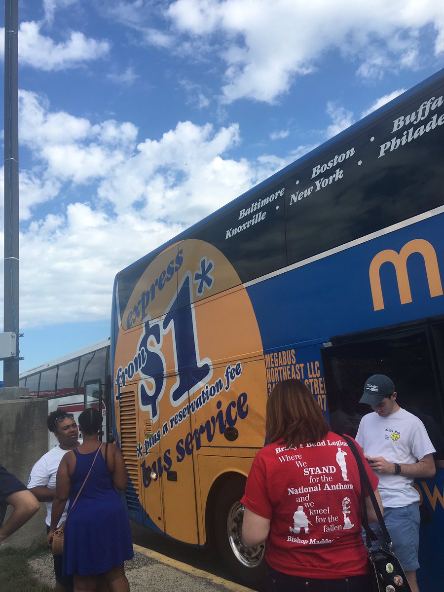 AmandaScottNEWS's tweet photo. @MegabusHelp we have been delayed at a rest stop for 45 mins. Waiting for a relief driver in NJ. We should've been in NYC 15 mins ago. https://t.co/b3EKdjo7fm