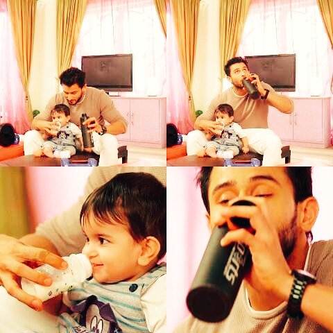 TanzinaU's tweet photo. I loUve dis #DaddyRudy 😙 @Mattooleenesh
 &amp; dis scn, it's just Awwww... 😻
it's the perrfect Belated b'day treat fr me! #ishqbaaaz
 
PC: Insta https://t.co/ROOvEAhf6V